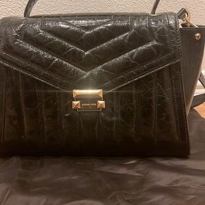 Michael Kors | Selma Patent Leather Handle Bag